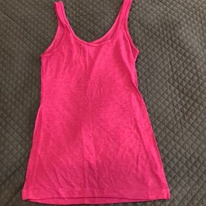 Pink tank top